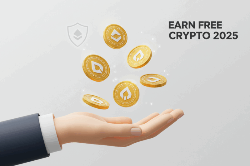 Top 5 Safe and Legit Ways to Earn Free Crypto in 2025